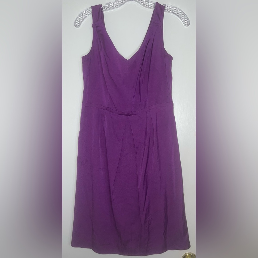 Talbots Purple Sleeveless Midi Dress - Size 6P